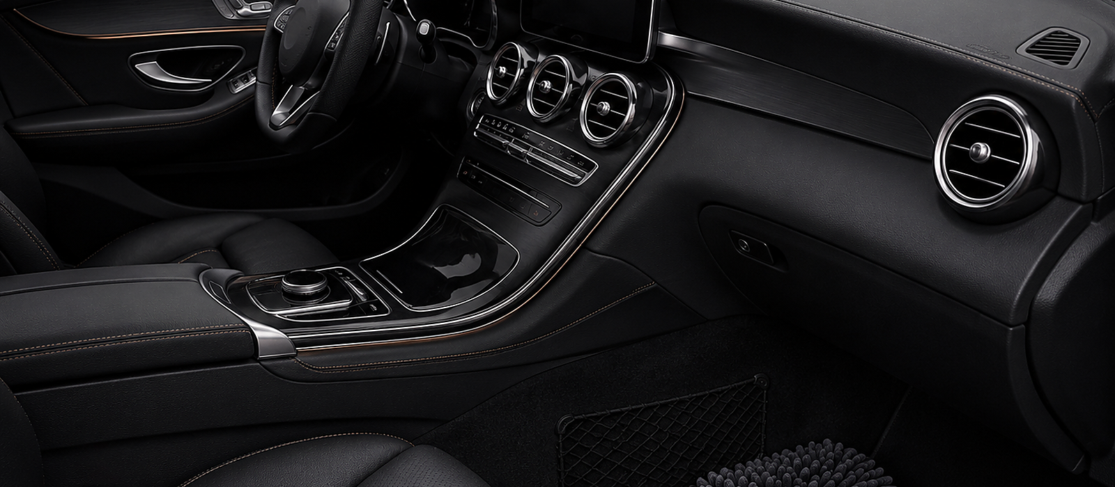 Finished clean Keriviqa vehicle interior